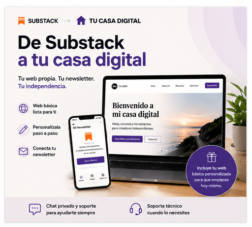 Substack y web nada más